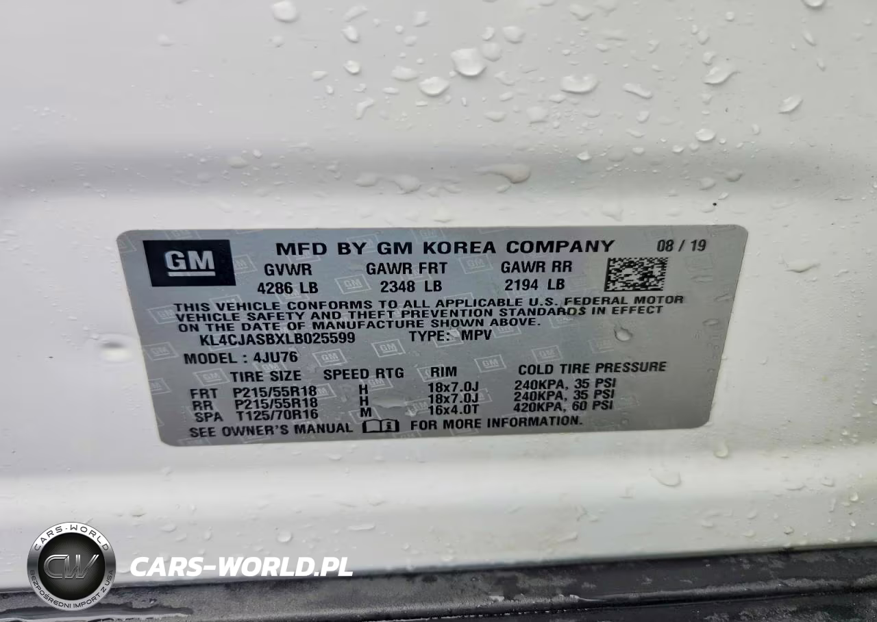 2020 Buick Encore Preferred VIN:KL4CJASBXLB025599 - 12