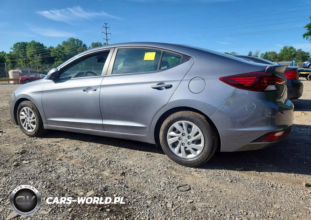 2019 Hyundai Elantra Se VIN:KMHD74LF5KU862707 - 2