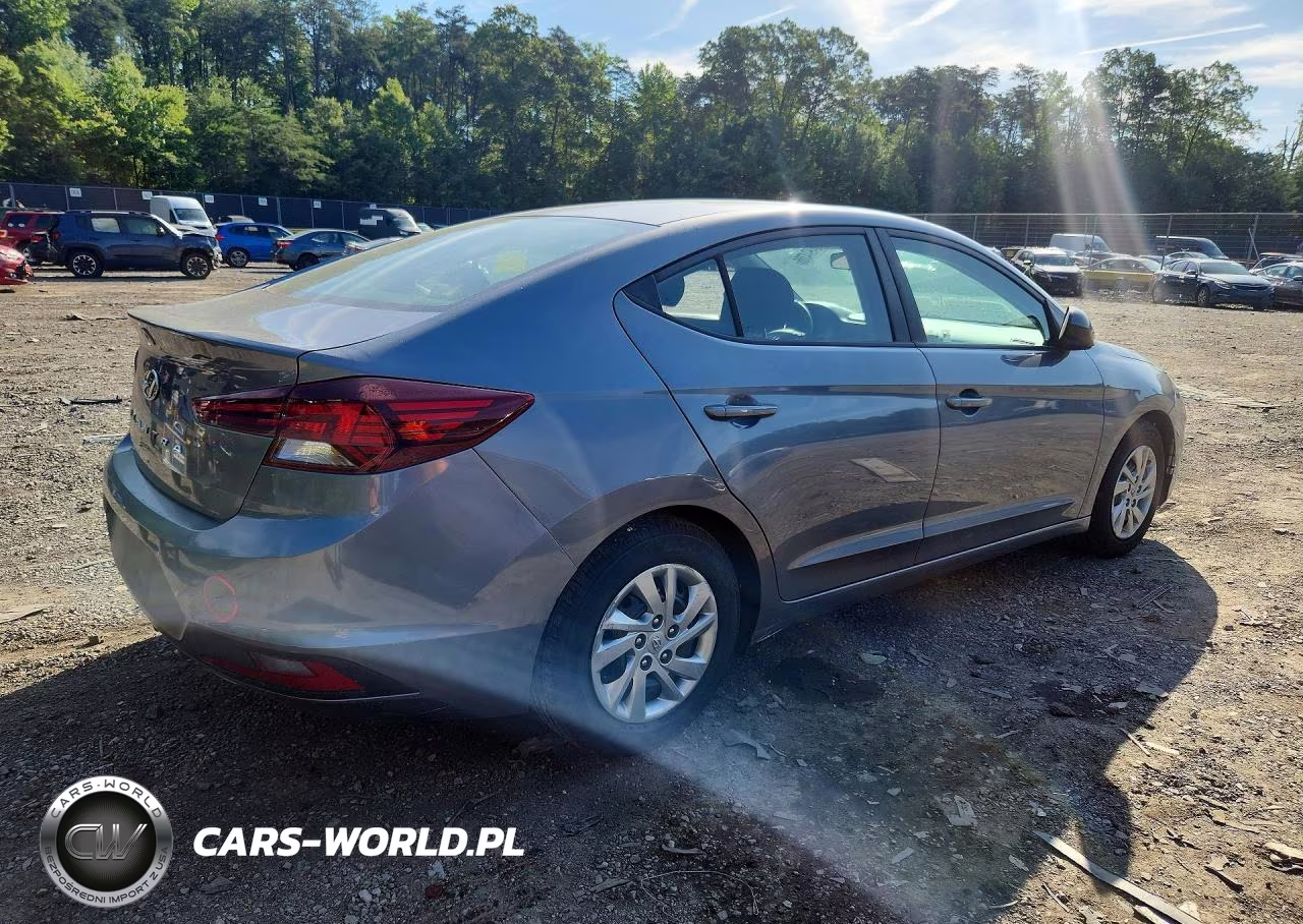 2019 Hyundai Elantra Se VIN:KMHD74LF5KU862707 - 3
