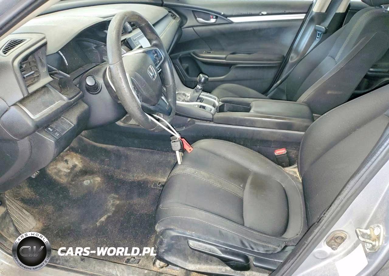 2017 Honda Civic Lx VIN:19XFC2E56HE072213 - 7