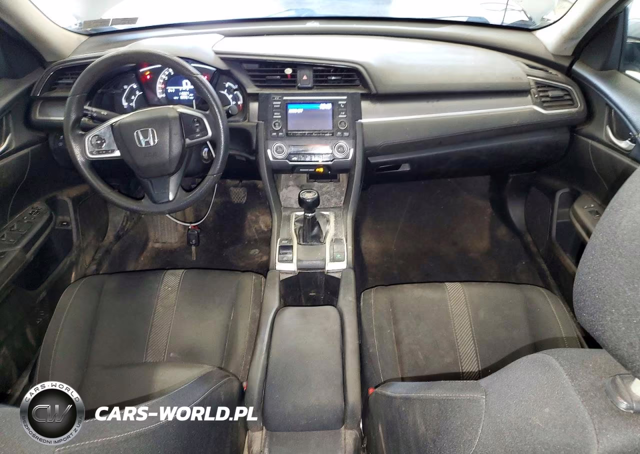 2017 Honda Civic Lx VIN:19XFC2E56HE072213 - 8