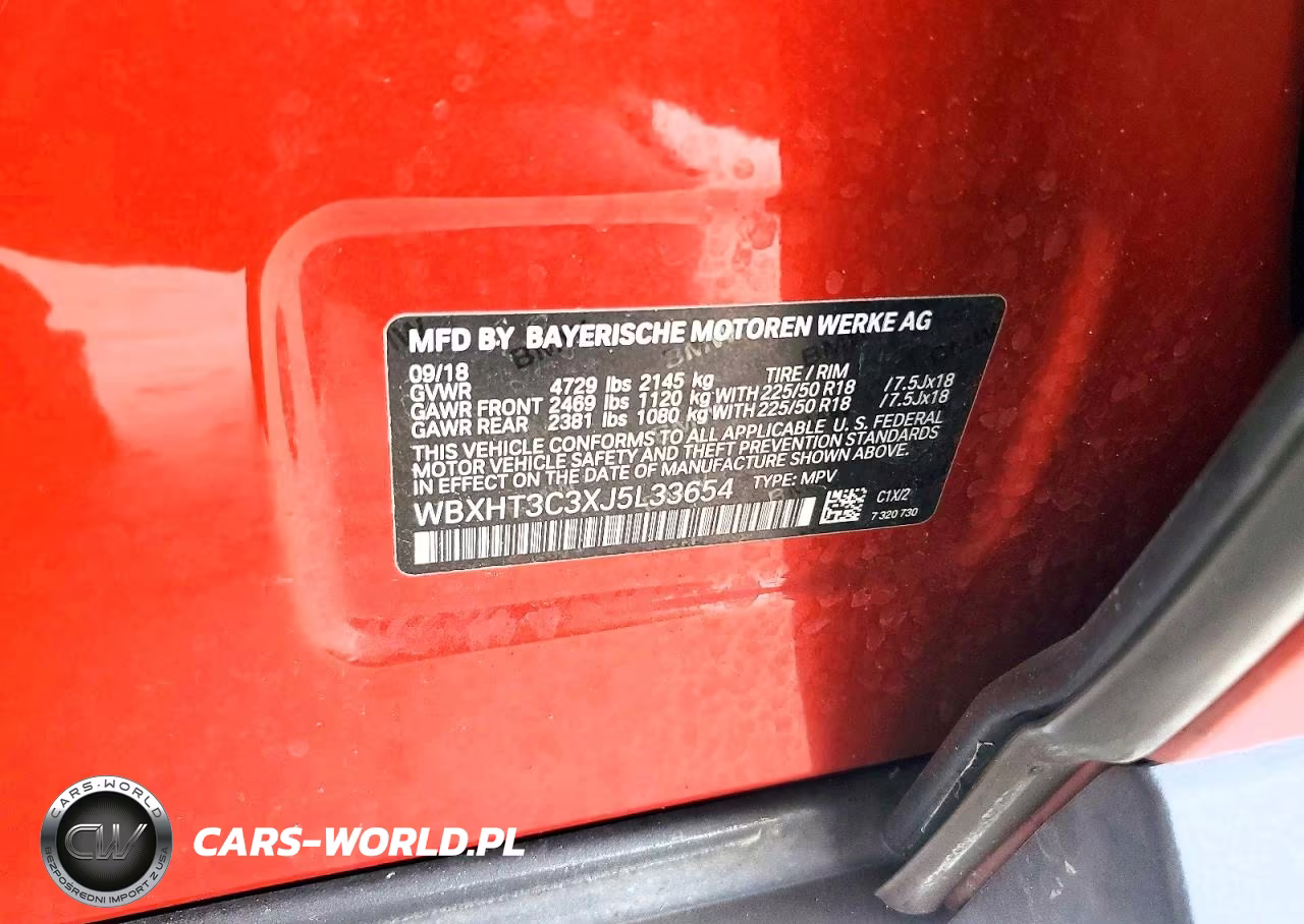 2018 BMW X1 xDrive28I VIN:WBXHT3C3XJ5L33654 - 13