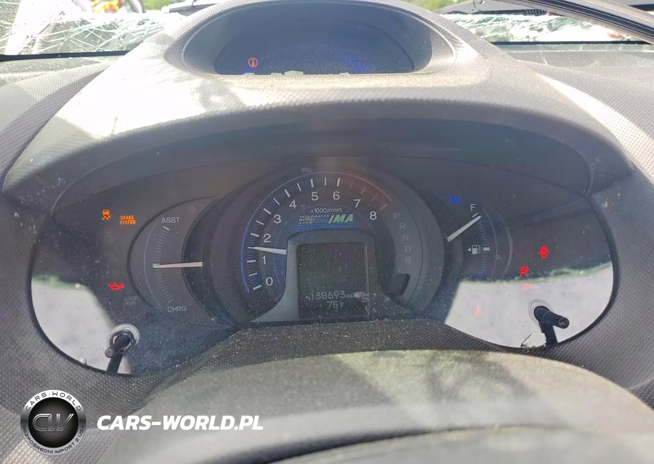 2014 Honda Insight Ex VIN:JHMZE2H71ES000718 - 9