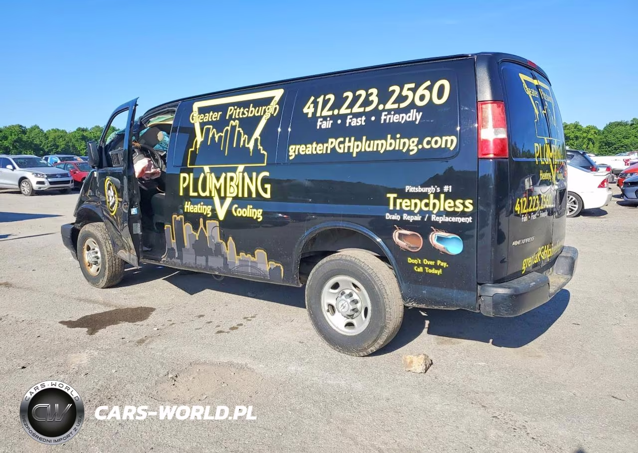 2017 Chevrolet Express VIN:1GCWGAFF8H1196010 - 2