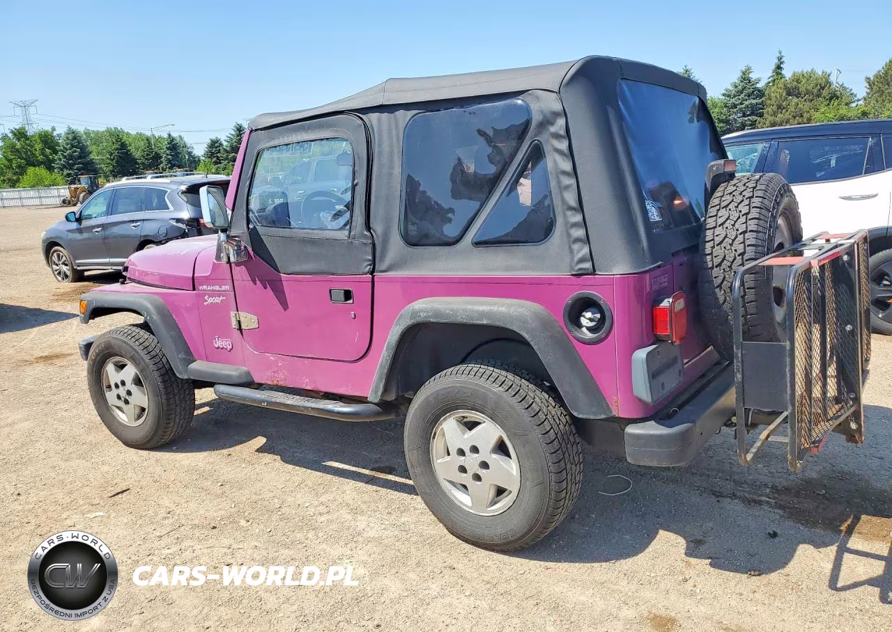 1997 Jeep Wrangler - Tj Se VIN:1J4FY29P0VP428612 - 2
