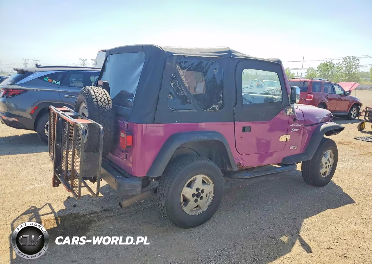 1997 Jeep Wrangler - Tj Se VIN:1J4FY29P0VP428612 - 3
