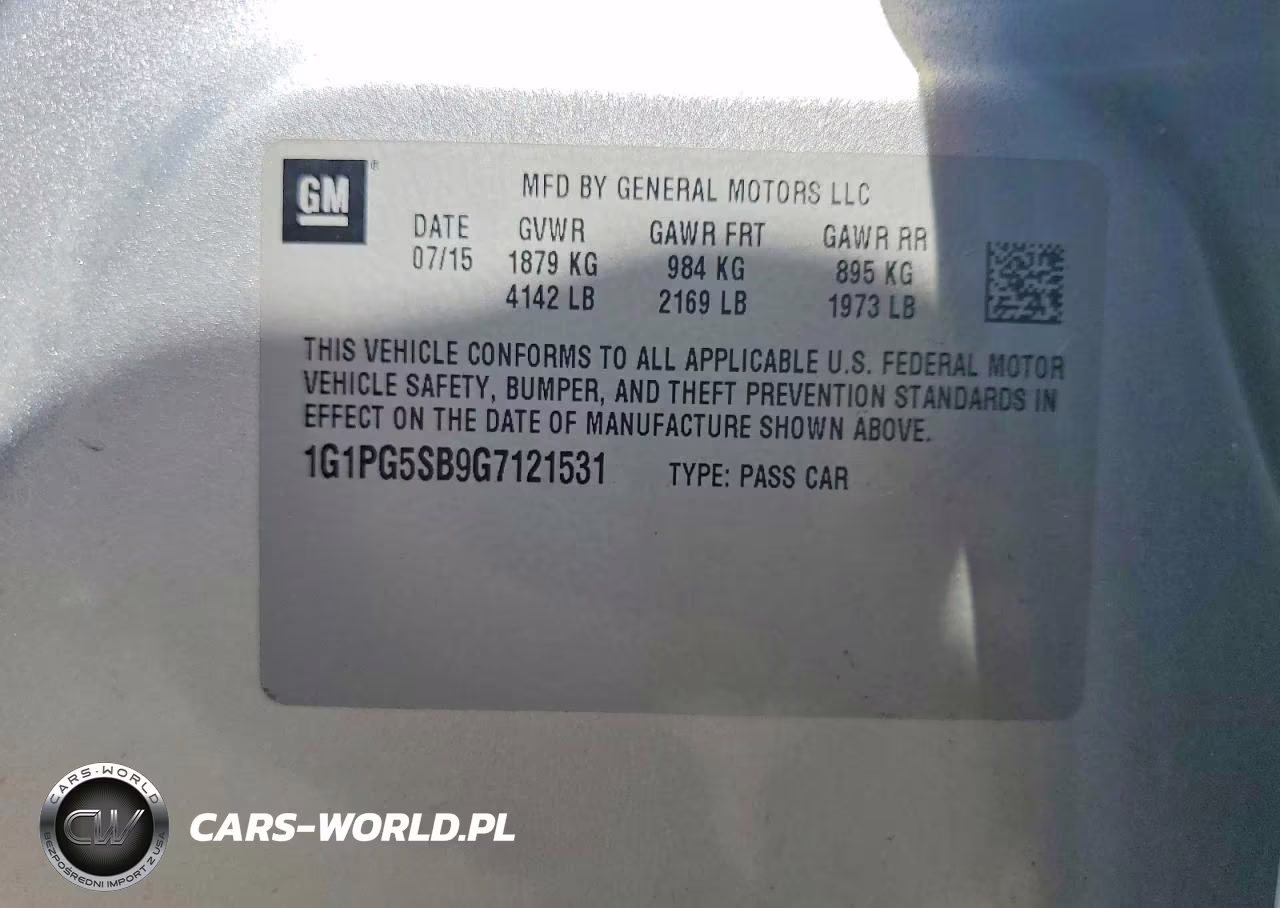 2016 Chevrolet Cruze Limited Ltz VIN:1G1PG5SB9G7121531 - 12