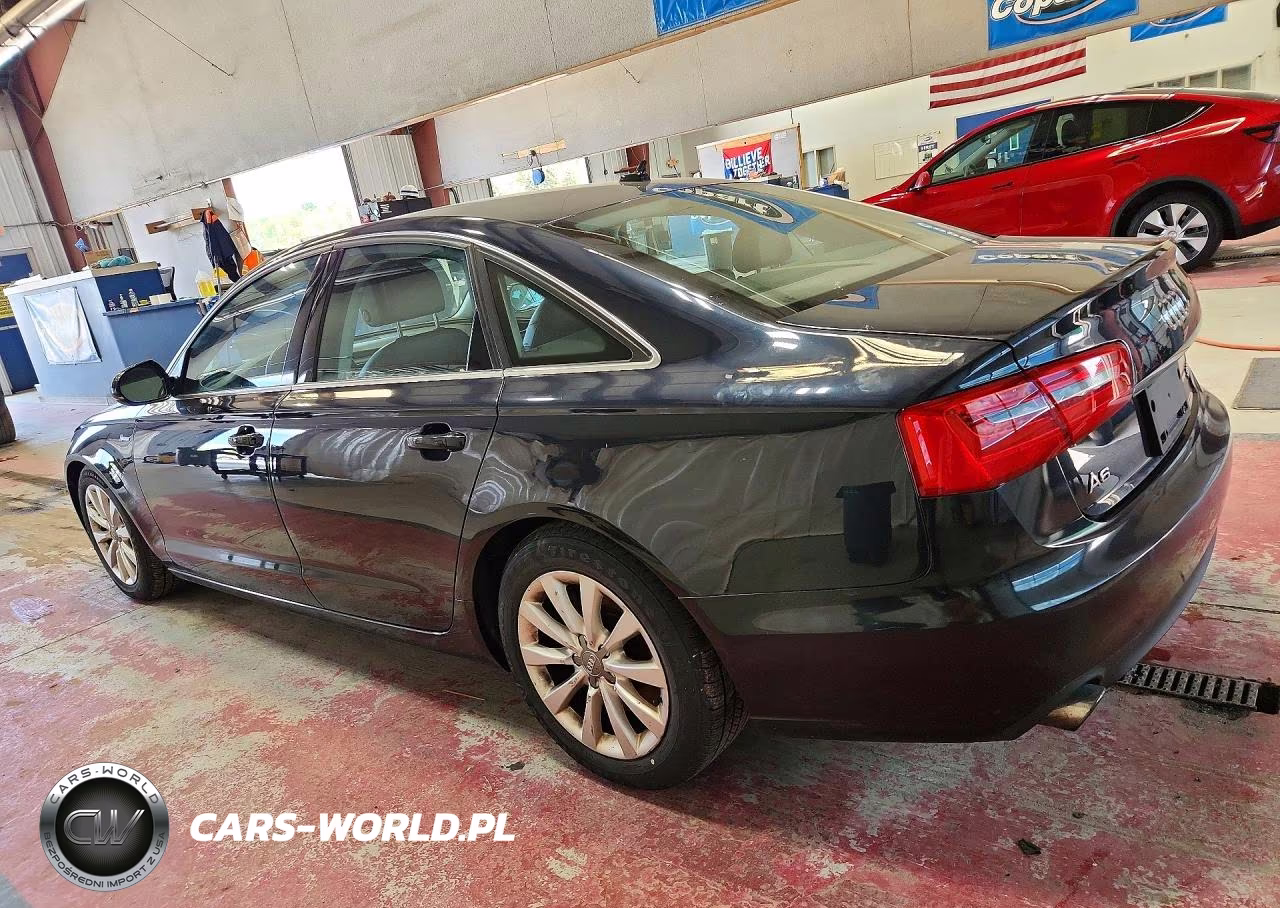 2012 Audi A6 VIN:WAUBGAFC4CN025872 - 2
