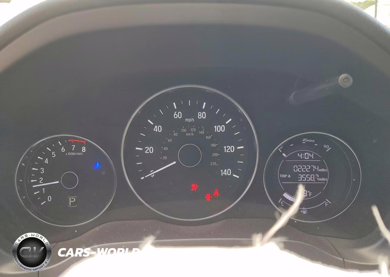 2022 Honda Hr-V Sport VIN:3CZRU6H15NM744686 - 9