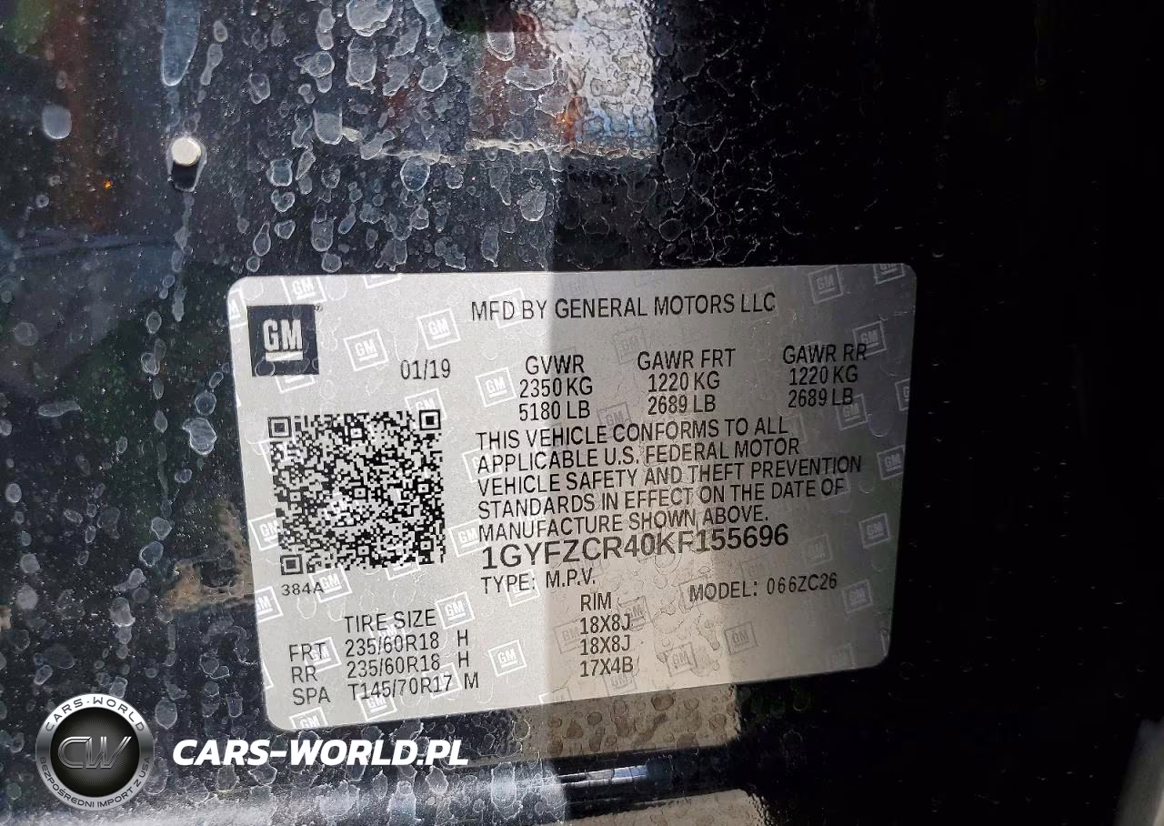 2019 Cadillac Xt4 Premium Luxury VIN:1GYFZCR40KF155696 - 13