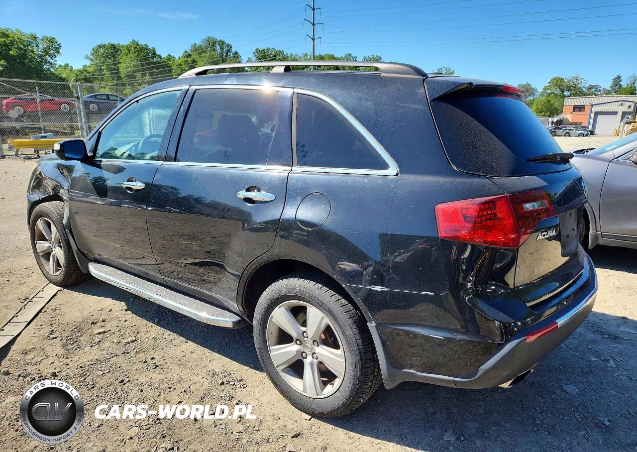 2011 Acura Mdx Technology VIN:2HNYD2H67BH536982 - 2