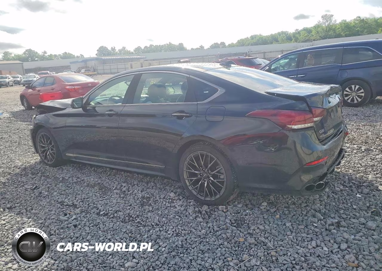 2018 Genesis G80 Sport VIN:KMHGN4JB2JU245461 - 2