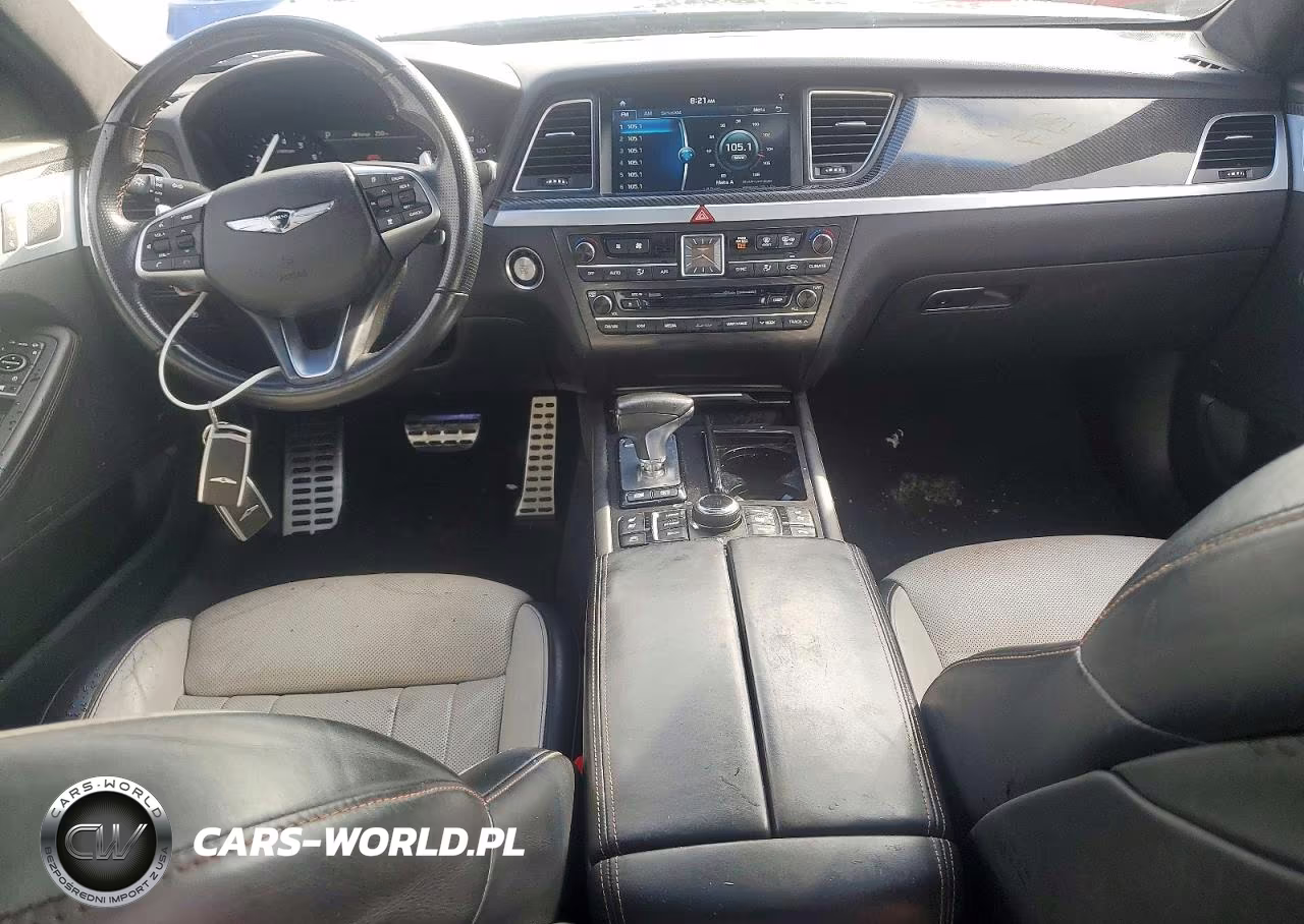 2018 Genesis G80 Sport VIN:KMHGN4JB2JU245461 - 8