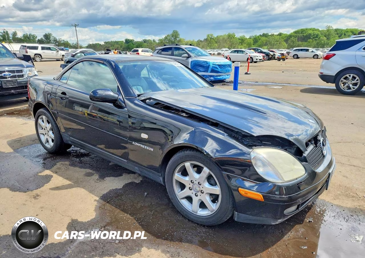 1998 Mercedes-Benz Slk 230 Kompressor VIN:WDBKK47F0WF063771 - 4