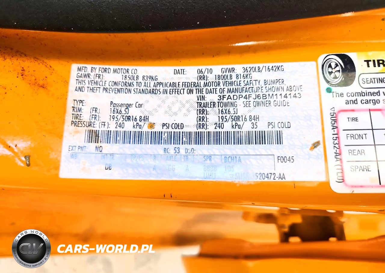 2011 Ford Fiesta Ses VIN:3FADP4FJ6BM114143 - 13