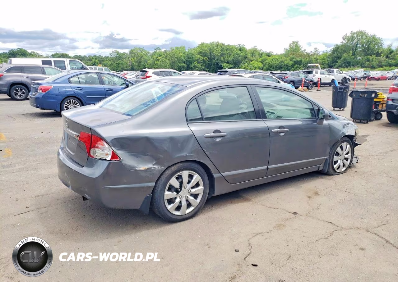 2010 Honda Civic Lx VIN:2HGFA1F51AH541427 - 3
