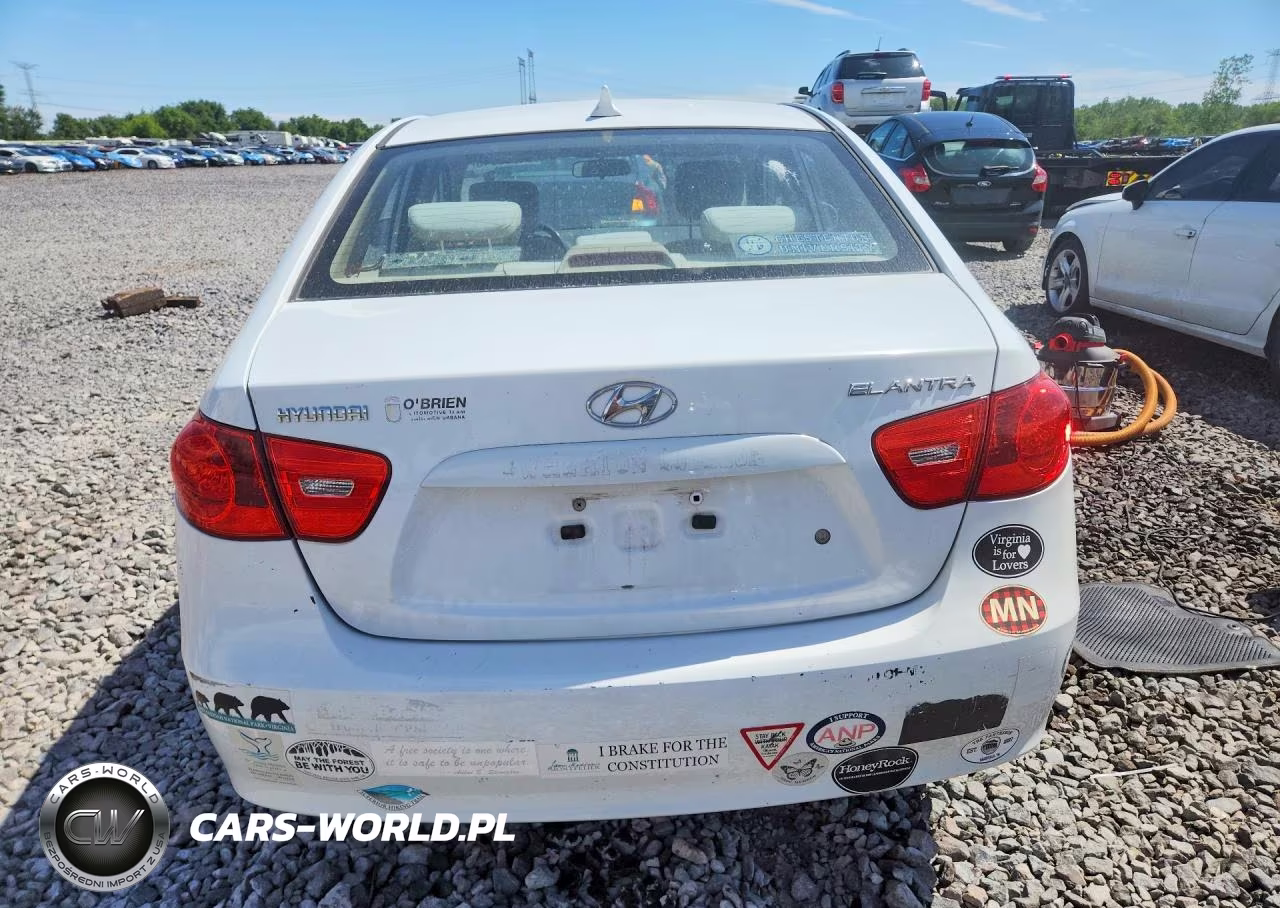 2009 Hyundai Elantra Gls VIN:KMHDU46D39U675494 - 6