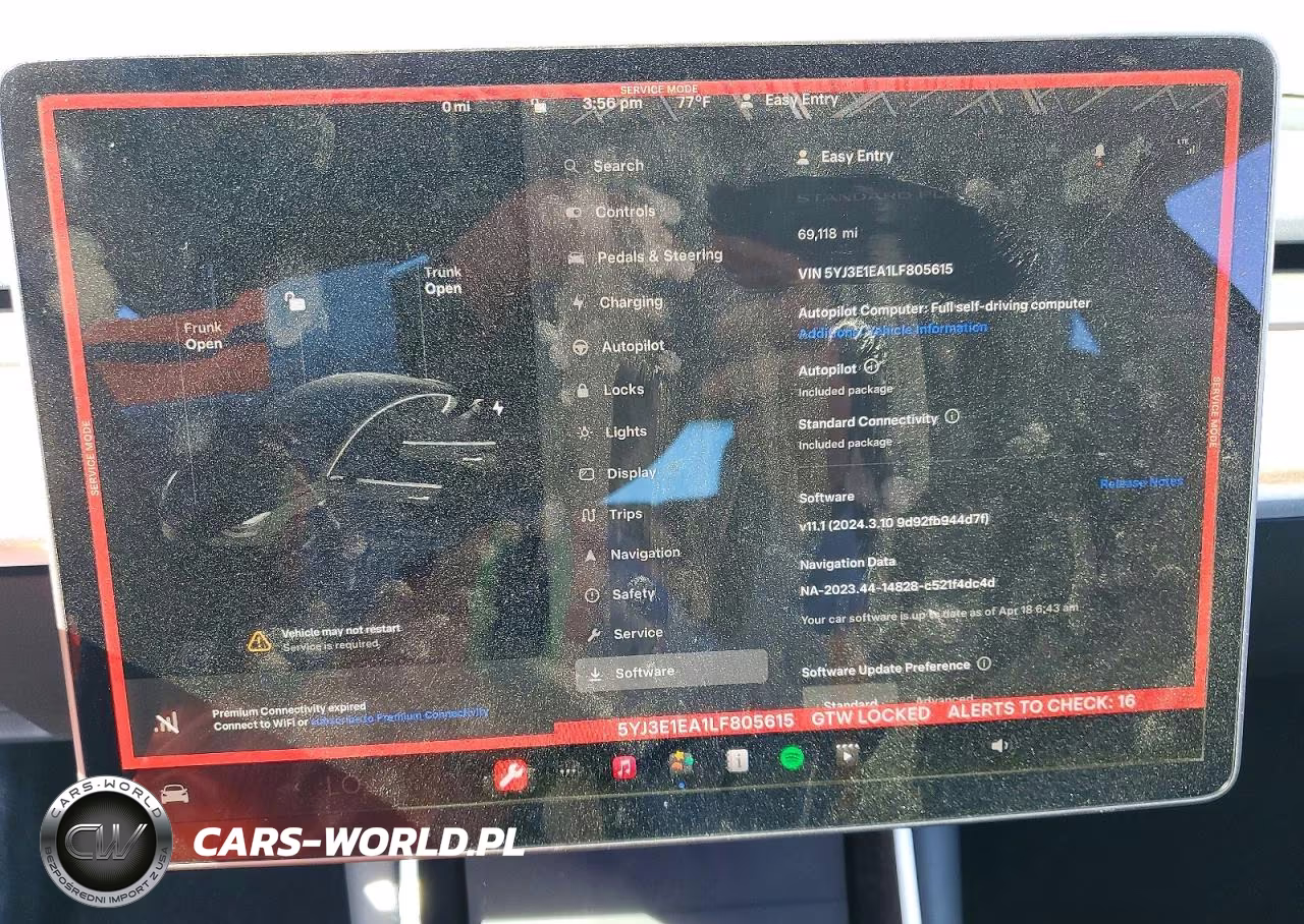 2020 Tesla Model 3 VIN:5YJ3E1EA1LF805615 - 9