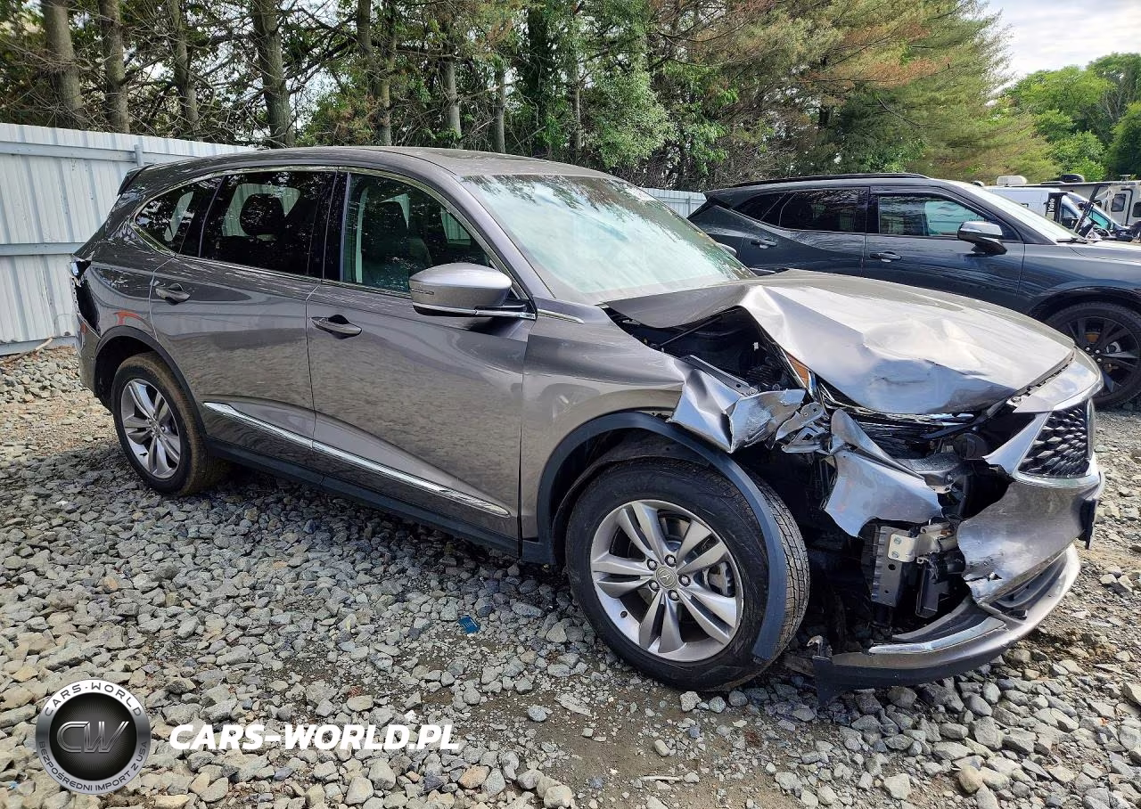 2022 Acura Mdx VIN:5J8YE1H31NL030124 - 4
