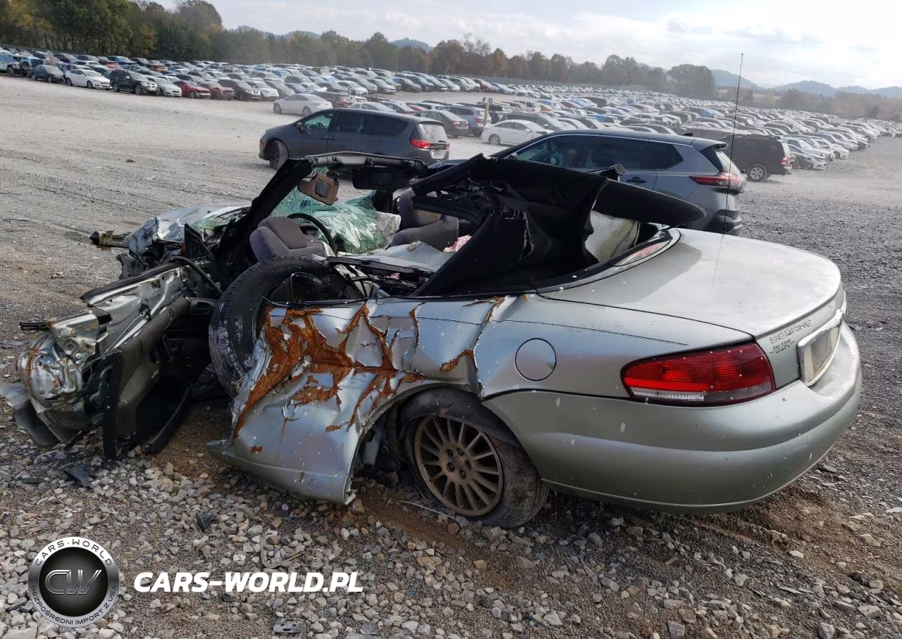 2004 Chrysler Sebring Lxi VIN:1C3EL55R04N398406 - 2