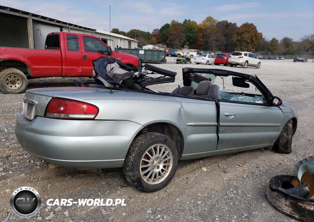 2004 Chrysler Sebring Lxi VIN:1C3EL55R04N398406 - 3