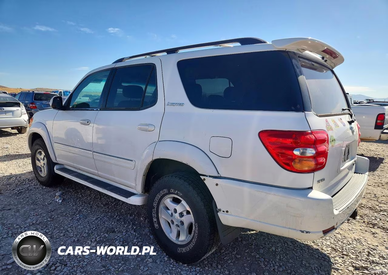 2001 Toyota Sequoia Limited VIN:5TDBT48A71S038098 - 2