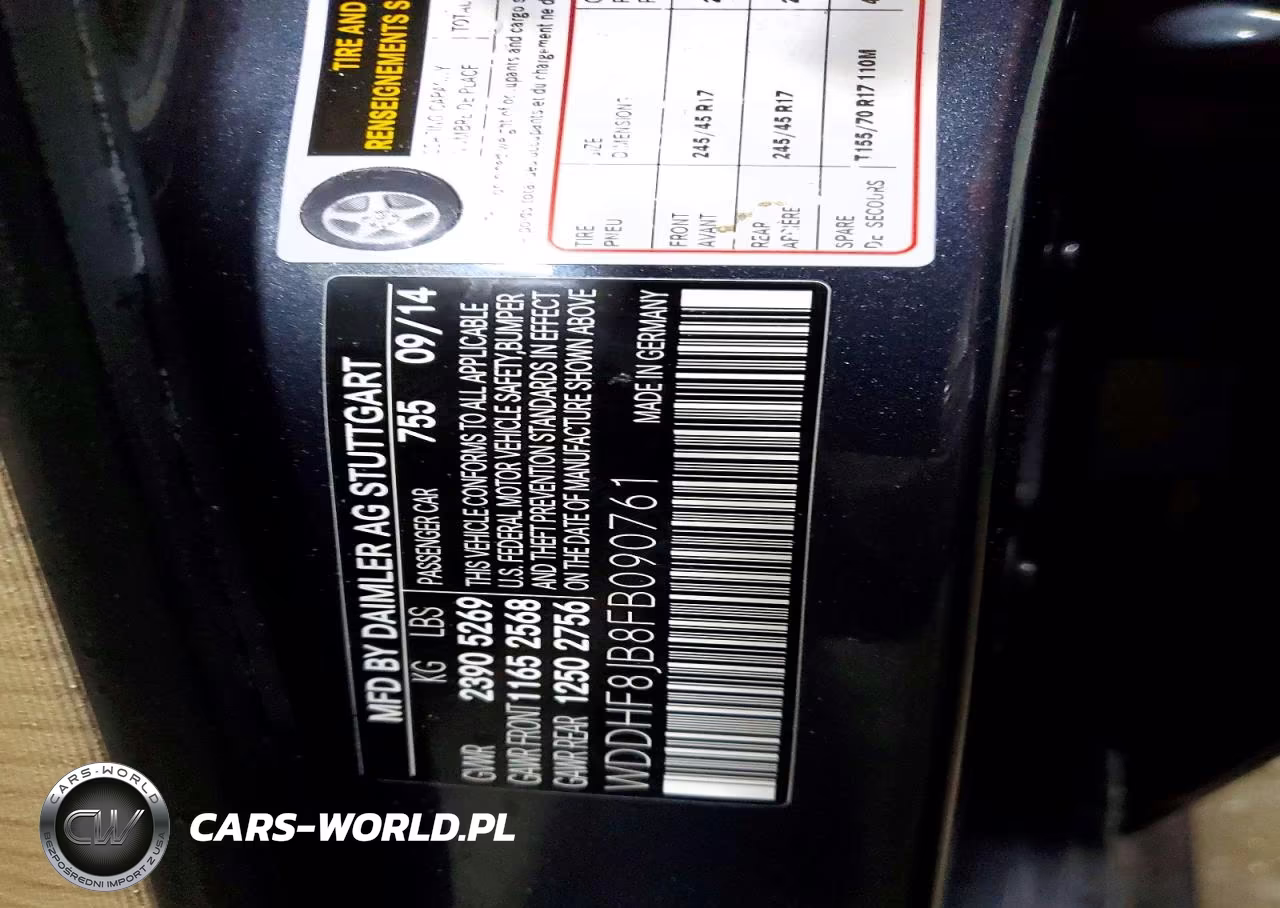2015 Mercedes-Benz E 350 4Matic VIN:WDDHF8JB8FB090761 - 13