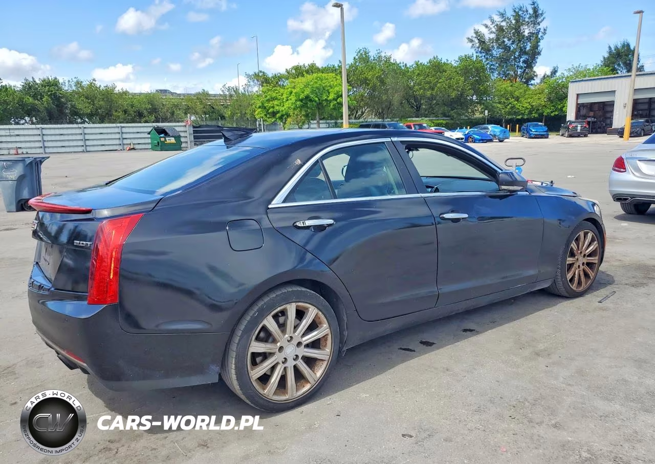 2016 Cadillac Ats Luxury VIN:1G6AH5RXXG0179512 - 3