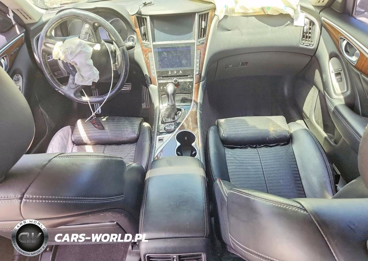 2014 Infiniti Q50 Hybrid Sport VIN:JN1AV7AR2EM702271 - 8