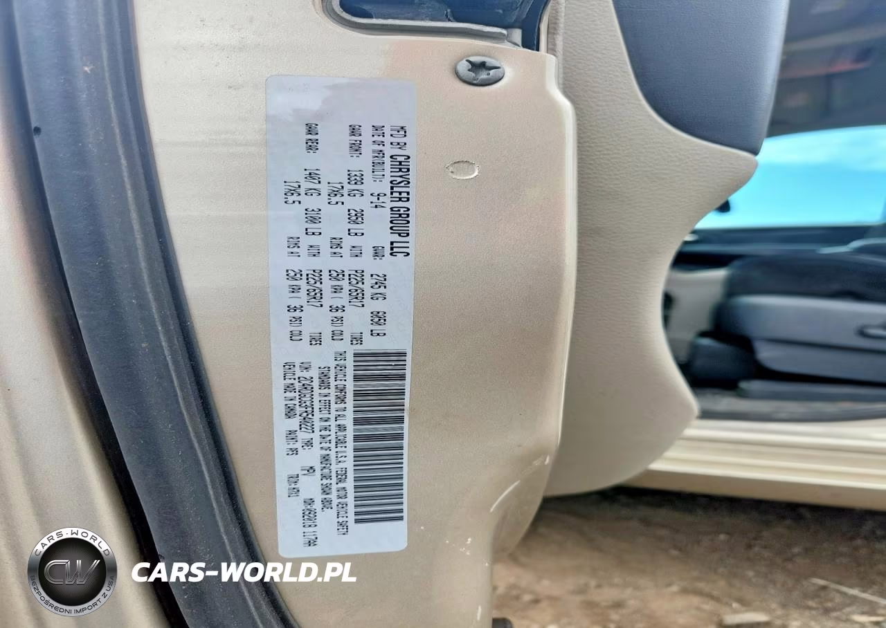 2015 Dodge Grand Caravan Sxt VIN:2C4RDGCG3FR540227 - 13