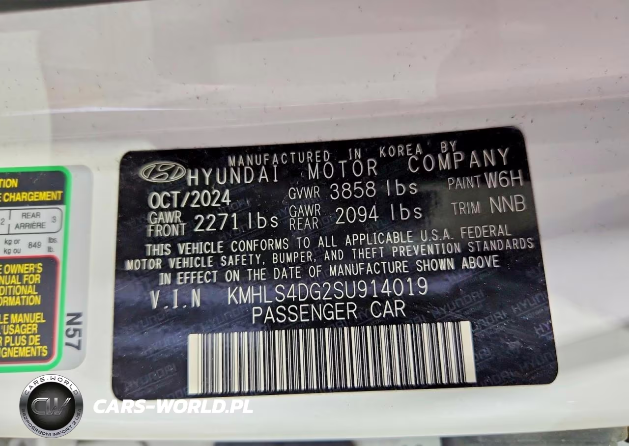 2025 Hyundai Elantra Sel VIN:KMHLS4DG2SU914019 - 12