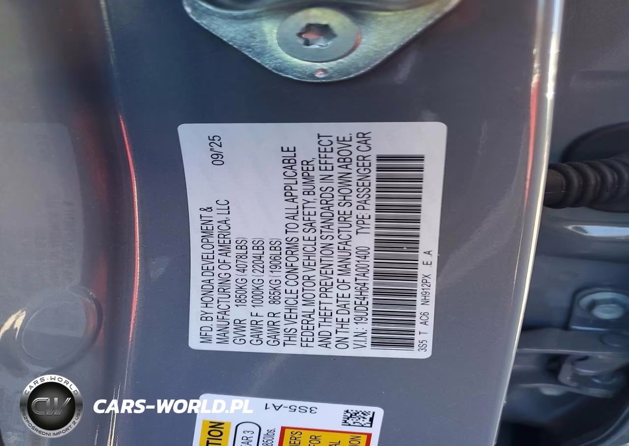 2026 Acura Integra A-Spec Tech VIN:19UDE4H64TA001400 - 12
