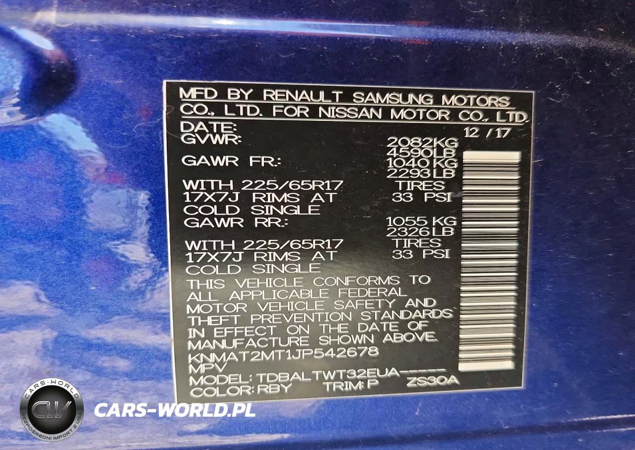 2018 Nissan Rogue Sv VIN:KNMAT2MT1JP542678 - 13