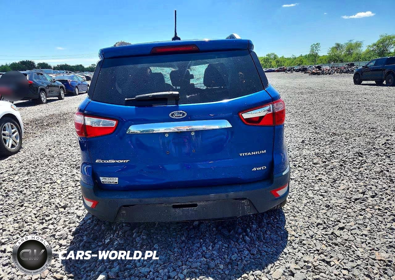 2018 Ford Ecosport Titanium VIN:MAJ6P1WL5JC206871 - 6