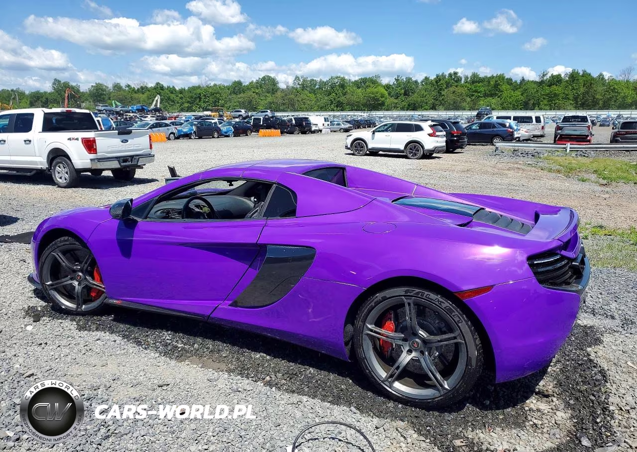 2016 Mclaren Automotive 650S Spider VIN:SBM11FAA8GW005912 - 2