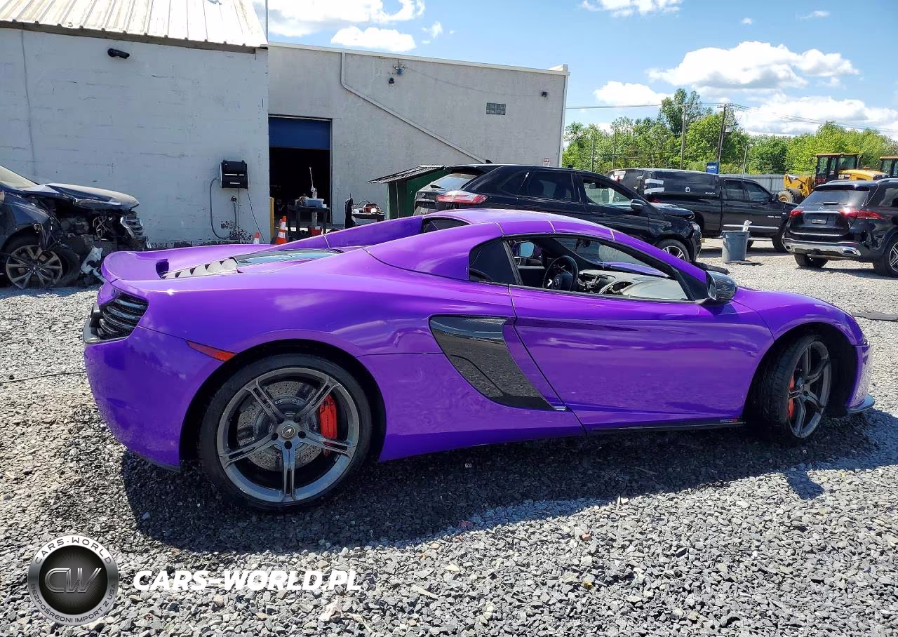 2016 Mclaren Automotive 650S Spider VIN:SBM11FAA8GW005912 - 3