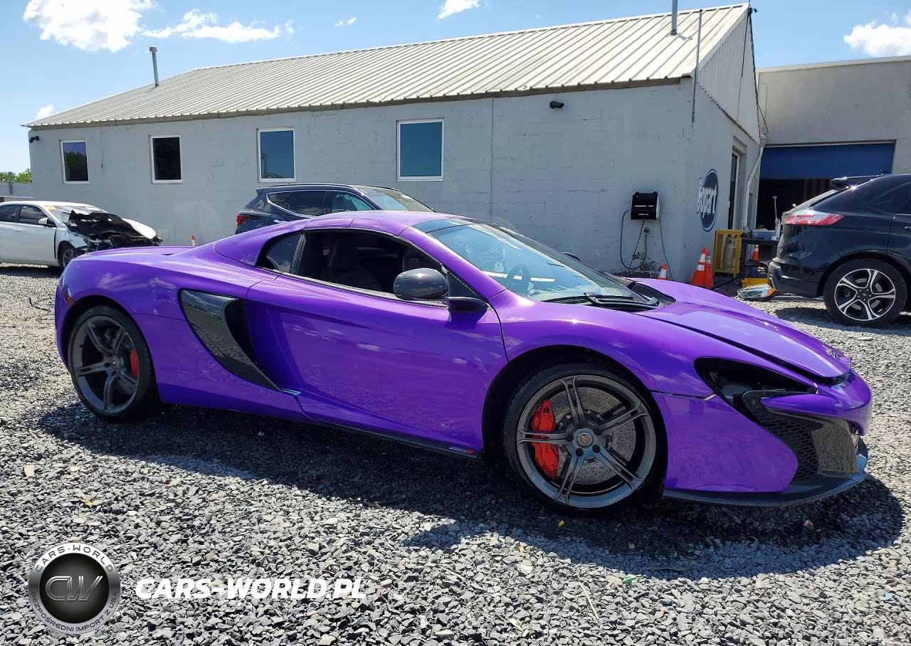 2016 Mclaren Automotive 650S Spider VIN:SBM11FAA8GW005912 - 4