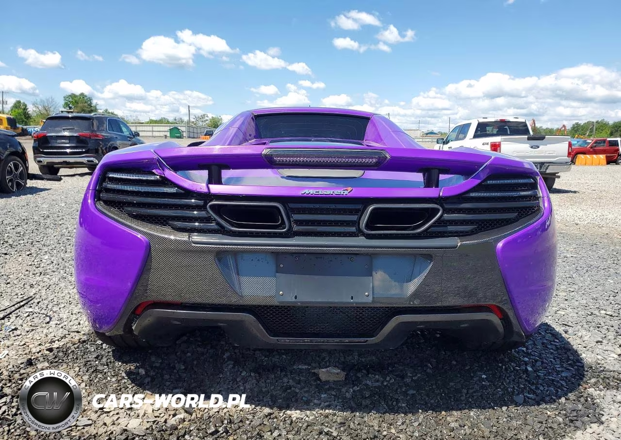 2016 Mclaren Automotive 650S Spider VIN:SBM11FAA8GW005912 - 6
