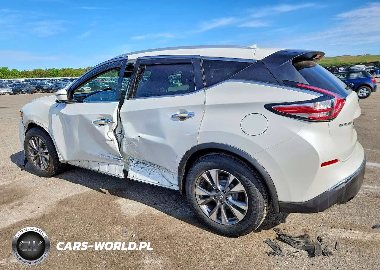 2016 Nissan Murano Sl VIN:5N1AZ2MH0GN104051 - 2