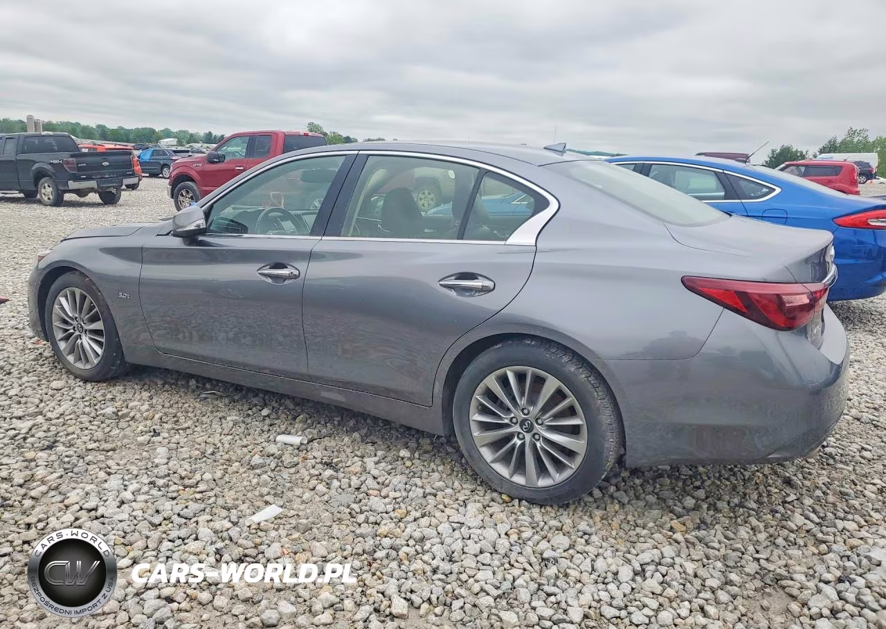 2018 Infiniti Q50 3.0T Luxe VIN:JN1EV7AR4JM433914 - 2