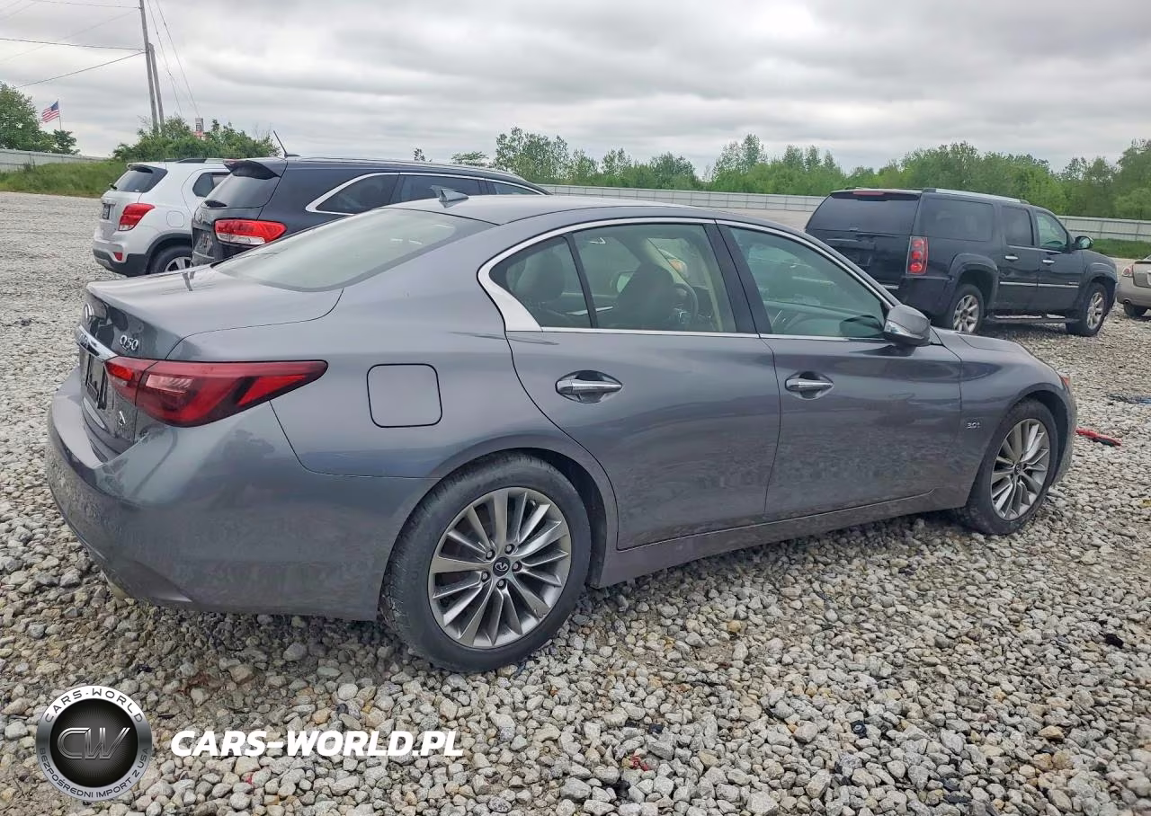 2018 Infiniti Q50 3.0T Luxe VIN:JN1EV7AR4JM433914 - 3