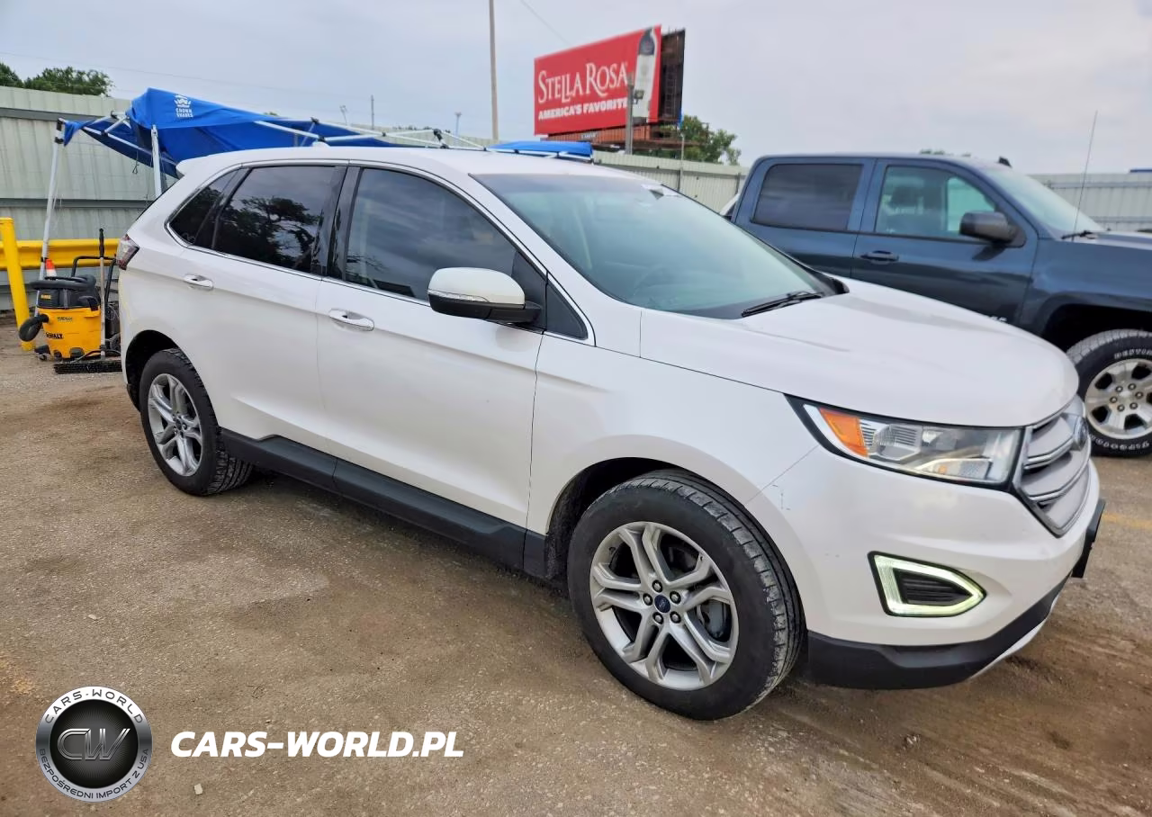 2017 Ford Edge Titanium VIN:2FMPK3K98HBB68593 - 4