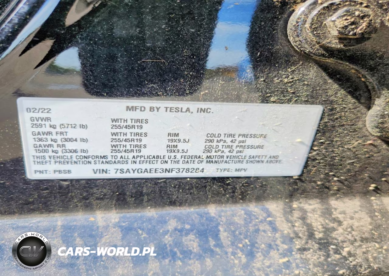 2022 Tesla Model Y VIN:7SAYGAEE3NF378284 - 13