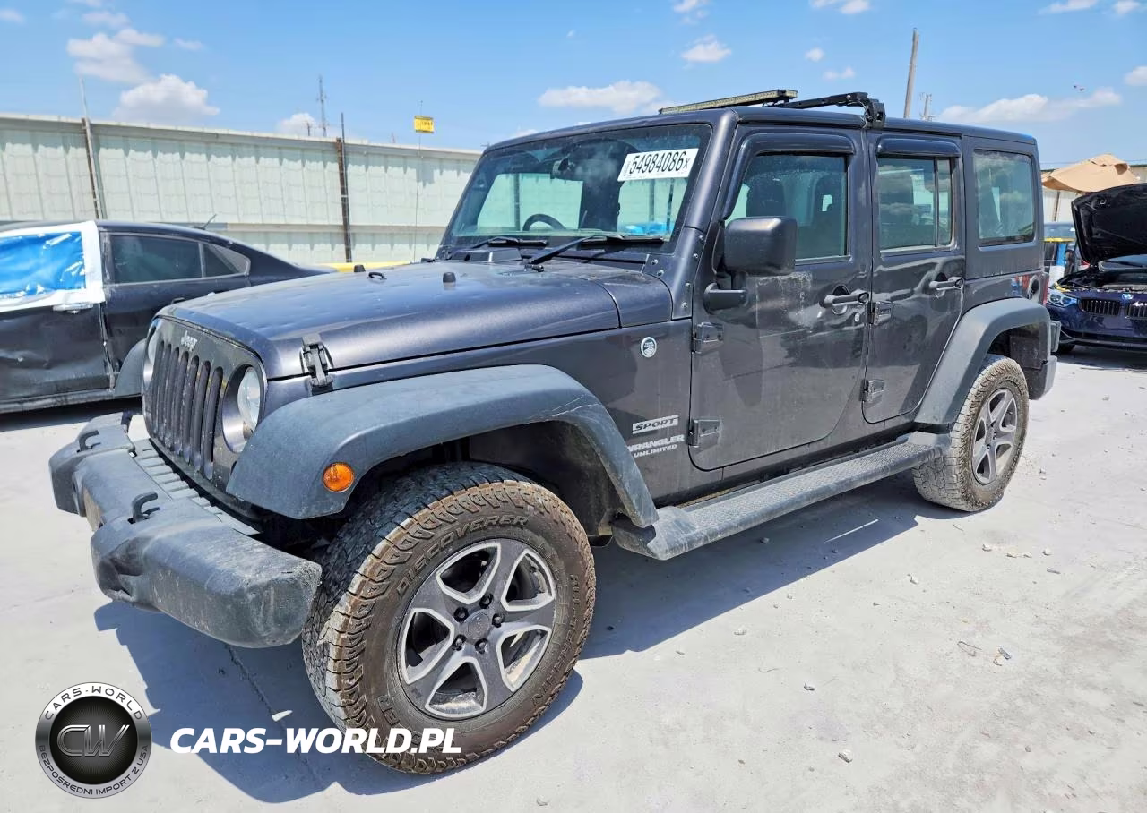 2017 Jeep Wrangler Unlimited Sport VIN:1C4BJWKG6HL726927 - 1