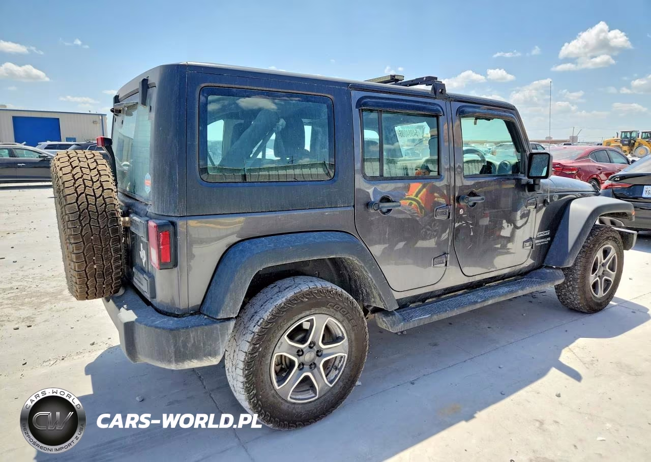 2017 Jeep Wrangler Unlimited Sport VIN:1C4BJWKG6HL726927 - 3