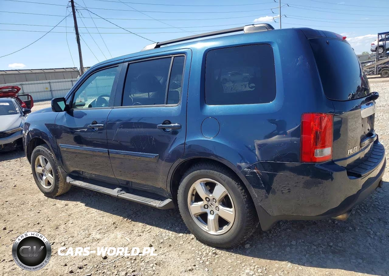 2009 Honda Pilot Exl VIN:5FNYF48619B031712 - 2