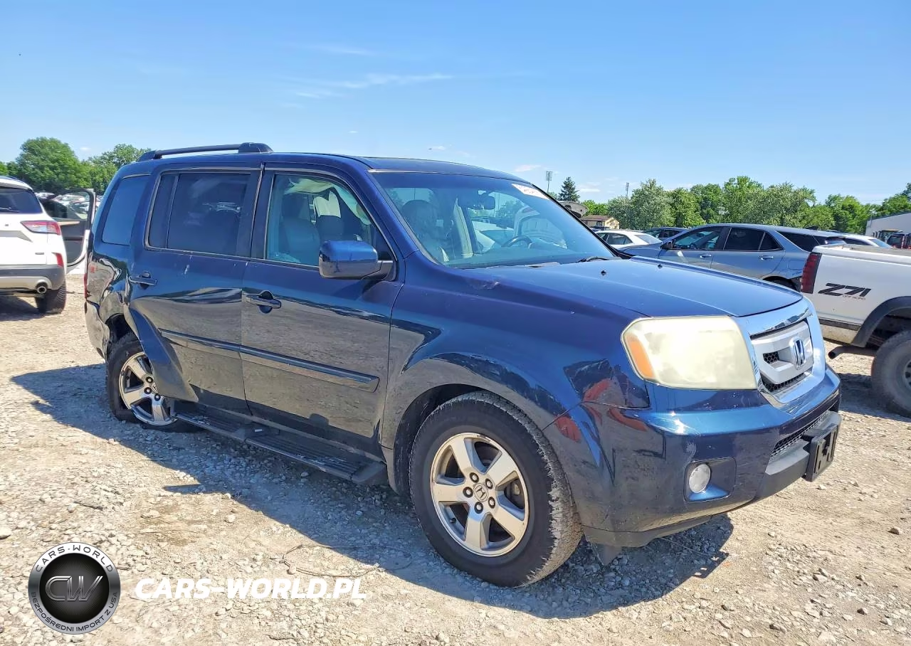 2009 Honda Pilot Exl VIN:5FNYF48619B031712 - 4