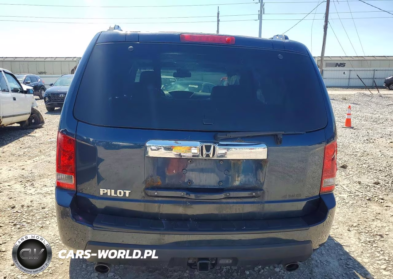 2009 Honda Pilot Exl VIN:5FNYF48619B031712 - 6