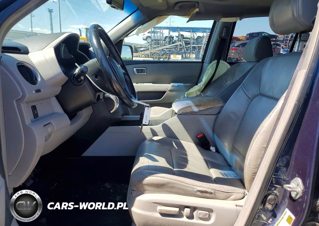 2009 Honda Pilot Exl VIN:5FNYF48619B031712 - 7