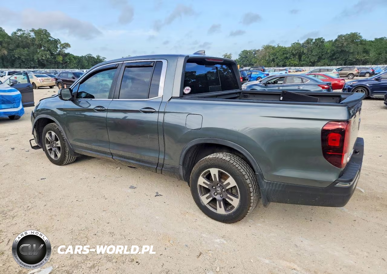 2019 Honda Ridgeline Rtl VIN:5FPYK3F61KB006539 - 2